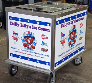 Chilly Bill's Ice Cream Pushcart